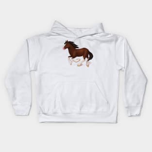 Cozy Clydesdale Kids Hoodie